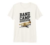 Band Camp Survivor, Marching Band Trumpeter Premium T-Shirt