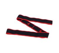 Band Elastic Yoga Latin Dance Stretching Belt Fitness Exercise Pulling Strap for Coordination and Balance Development (Red)
