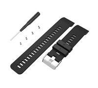 Band for Garmin Forerunner 35 Watch, Silicone Wristband Replacement Watch Band Strap for Garmin Forerunner 35 (Black)