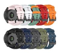 Band for Garmin Instinct 3, Soft Silicone Replacement Watch Band Strap for Garmin Instinct 3 Amoled/Solar (No Tracker)