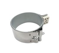 Band Heater 220V 550W/700W/900W/1000W/1150W Inner Diameter 130mm Mica Ceramic Element Stainless Steel Height 50mm/60mm/80mm(110V,1000W 130x90mm IDxH)