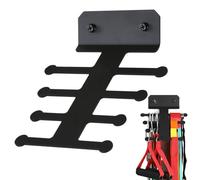 Band Holder, Pull Up Storage Rack for Home Gym | Fishbone Design Home Gym Storage Solution, Multipurpose Storage Rack Organize Your Fitness Bands With This Selected Materials Fitness Band Rack