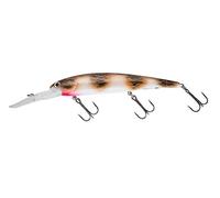 Band-It Walleye Minnow Jerkbait Fishing Lure, 4.5 Inch, 5/8 Ounce, Catacomb, Deep (Trolls to 27')