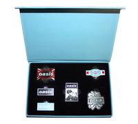 Band Logo Pin Badge Gift Set Oasis Blue One Size