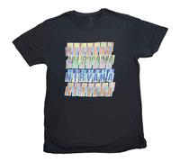 Band Logo Repeat T Shirt Nirvana Black S