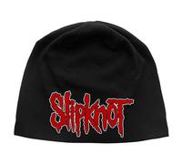 Band Logo Summer Jersey Beanie Hat Slipknot Black One Size