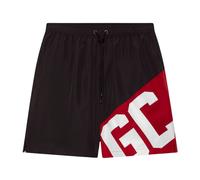 Band Logo Swimshorts Essentials - male - GCDS - Beachwear - Black - S - Swimwear S