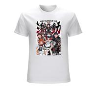 Band-Maid World Domination Tour Mens T-Shirt White Graphic Unisex Tee Shirt M