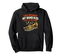 Band Mom Life Without My Band Kid Would Be Off-Key Funny Pullover Hoodie