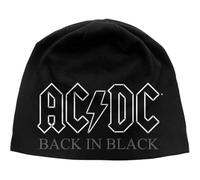 Band Monkey AC/DC Cap Back in Black Classic Album Official Logo New Jersey Size One Size
