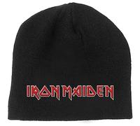 Band Monkey Iron Maiden Unisex Beanie Hat Logo