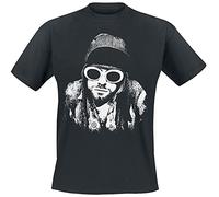 Kurt Cobain One Colour T-Shirt black XXL