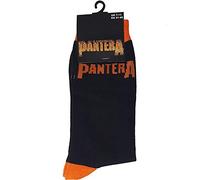 Band Monkey Pantera Unisex Ankle Socks: Logo (UK Size 6-8)