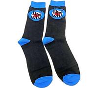 Band Monkey The Who Unisex Ankle Socks: Target Logo (UK Size 6-8)