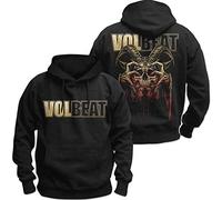 Band Monkey Volbeat Unisex Pullover Hoodie Bleeding Crown Skull (Back Print)