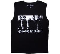Band Photo Tank Top Good Charlotte Black M