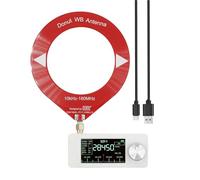 Band Radio Receivers, Amateur Radio Receiver | Portable Short Wave Receiver - Compact Travel Companion with Antenna, 1.9 Inch IPS Screen, Master Control ESP-32-S3 for