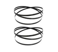 Band Saw， 2pcs 91-1/2”x 1/2" x 0.020" Wood Cutting Bandsaw Blades 2320x12.7x0.5mm SK5 Carbon Spring Steel TPI 6 Band Saw Blade