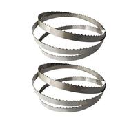 Band saw blades, 2pcs 1650x16x0.5mm Band Saw Blades 4 TPI Wood Cutting for Meat Beef Fish Ham Frozen Food, 170820