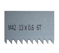 Band Saw Blades 3/8-Inch X 6 TPI, for Cutting Hardwood Metal Bandsaw Blade, M42 Bi-Metal 1pc(2240mm)(1140mm)
