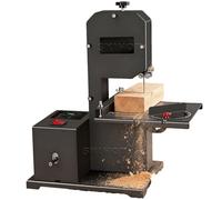 Band Saw for Wood Cutting, 800W, 230V, 70mm Cutting Height, Reinforced Metal Base, 0-45° Bevel Cuts, Ideal for Small Workshops and DIY Projects
