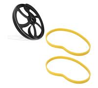 Band Saw Tire 8 Inch for Bandsaw Wheels, Rubber Replacement Tire 2-Pack, Wear & Scratch Resistant for Woodworking Bandsaw, Non-Slip Upgrade