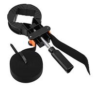 Band Strap Clamp, 6M Adjustable Corner Clamp Band Strap 4 Jaws Picture Frame Holder Woodworking Clamps Tool for Picture Frame Drawer (Black, 6M)