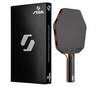 Banda by STIGA Allround Future Cybershape System, Classic - Preassembled table tennis bat with STAR Future rubbers & large sweet spot - Re-glueable bat for development