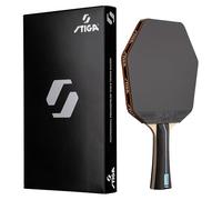 Banda by STIGA Allround Future Cybershape System, Master - Preassembled table tennis bat with STAR Future rubbers & large sweet spot - Re-glueable bat for development
