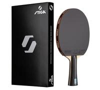Banda by STIGA Allround Future System, Master - Preassembled table tennis bat with STAR Future rubbers, stable wood blade, Re-glueable bat for development