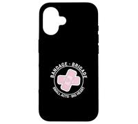 Bandade-Brigade Small acts. big heart. chest print Case for iPhone 16