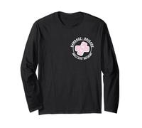 Bandade-Brigade Small Acts. Big Heart. Chest Print Long Sleeve T-Shirt