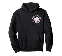 Bandade-Brigade Small acts. big heart. chest print Pullover Hoodie