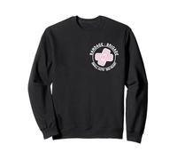 Bandade-Brigade Small acts. big heart. chest print Sweatshirt