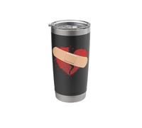 Bandage on Broken Heart Stainless Steel Insulated Tumbler