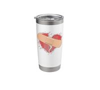 Bandage on Broken Heart Stainless Steel Insulated Tumbler