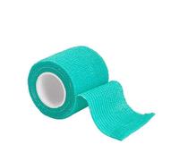 Bandages. 1 Pcs4.5m Colorful Sport Self Adhesive Elastic Bandage Wrap Tape for Knee Support Pads Finger Ankle Palm Shoulder(Green,7.5cm X 4.5m)