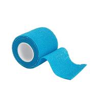 bandages, 1 Pcs4.5m Colorful Sport Self Adhesive Elastic Bandage Wrap Tape For Knee Support Pads Finger Ankle Palm Shoulder(Light blue,7.5cm X 4.5m)