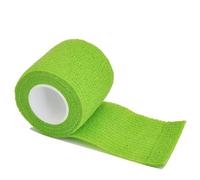 Bandages. 1Roll 2.5/5/10cm*4.8m Gauze Bandage Self-Adhesive Breathable Elastic Bandages for Sports Fixing Finger Wrist Leg(Grass Green,10cmX4.8m)