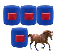 Bandages for - Self-Adhesive Bandages for 4 Pieces Flexible Soft Protective for Equestrian Events Riding Hiking Race Recovery Training Stall Daily Care