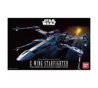 Revell 01200 X-Wing Starfighter Bandai (Click System) 1:72 Scale Unbuilt, Pre-coloured, Click-Together (Non-Glue), Plastic Model Kit