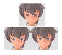 BANDAI 30MS - Option Face Parts Facial Expression Set 6 (Color C) - Mo