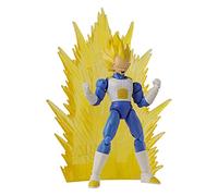 BANDAI 37137 Dragon Ball Dragon Stars - Power Up Pack - Super Saiyan Vegeta - With New Effect Pieces and Swappable Hands, Multicolor, 17 cm Articulated Action Figure