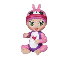 BANDAI 82786 Tiny Toes Talking Doll Tess Pink