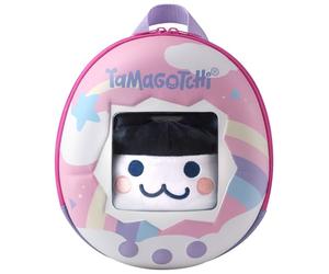 Bandai 90783 Tamagotchi Mimitchi Backpack, Multi-Coloured - 3 in 1 Tranformable Plush, Optimal for Children Over 3 Years, Care for Your Pet and Grow It from Egg to Adult
