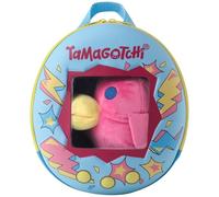Bandai 90784 Tamagotchi Hashizotchi Backpack, Multicolor, 3 in 1 Portable Plush, Perfect for Children Over 3 Years, Caring for Your Pet and Grow from Egg to Adult