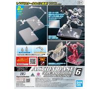 Action Base 6 Clear Mirror Stickers Set - Bandai Gundam Stand