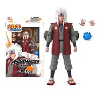 figure Bandai 17cm Action Figure of Naruto Shippuden's Jiraiya with Extra Hands and Accessories for Boys and Girls