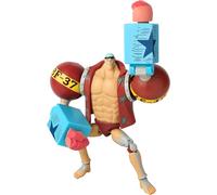 BANDAI Anime Heroes One Piece Figures Franky Action Figure | 17cm Articulated Franky Anime Figure With Accessory Display Stand One Piece Action Figures Pirate Toys Range | Excellent Anime Gift