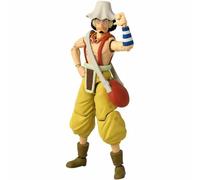 ANIME HEROES One Piece Figures Usopp Action Figure, 17cm Articulated Usopp Anime Figure With Extra Accessories, Bandai One Piece Action Figures Pirate Toys Range, Excellent Anime Gift